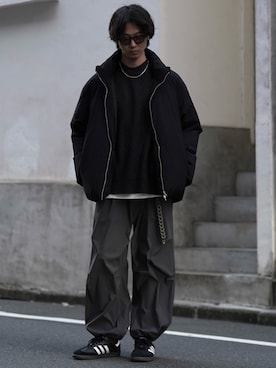 「アイテム（ダウンジャケット/コート）」を使った、たき さん（メンズ・170cm）の冬コーディネート