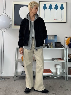 「アイテム（キーケース/キーアクセサリー）」を使った、たき さん（メンズ・170cm・20代）の秋コーディネート