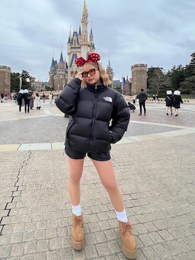 「ヌプシ」｜𝙍𝙐𝙉𝘼♻️さん（レディース・160cm）の冬コーディネート