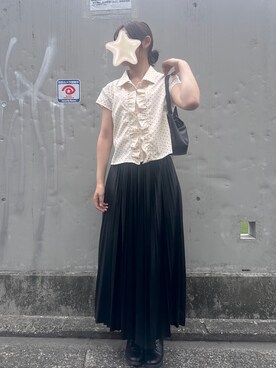 「MUHET（ミュエータ）のアイテム」を使った、airiさん（レディース・166cm）の秋コーディネート