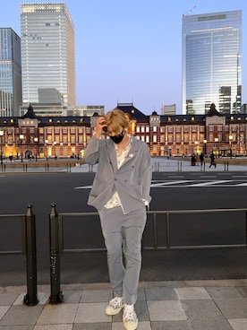 「Dior」｜「アイテム（その他）」を使った、MASAYA    さん（メンズ・177cm）の春コーディネート