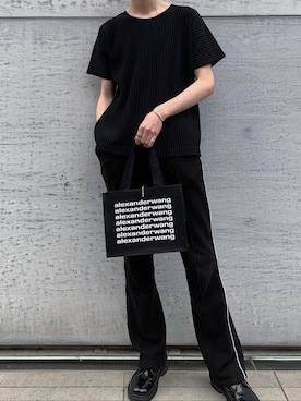 「インスタフォローしてね！」｜MASAYA    さん（メンズ・177cm）の春コーディネート