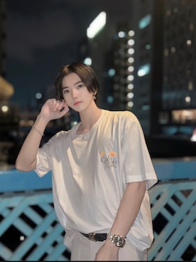 「いいね返し」｜MASAYA    さん（メンズ・177cm）の夏コーディネート