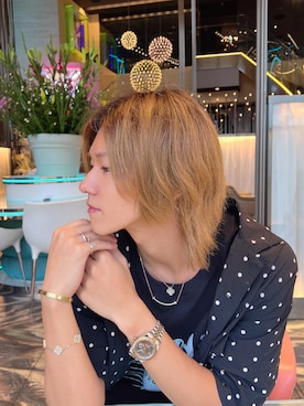 「SAINT LAURENT PARIS（サンローランパリ）のアイテム」を使った、MASAYA    さん（メンズ・178cm）の秋コーディネート