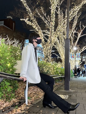 「G.O.C（ジーオーシー）のアイテム（ジャケット/アウター）」を使った、MASAYA    さん（メンズ・177cm）の冬コーディネート