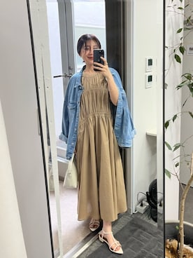 「大人可愛い、春」｜「アイテム（ジャケット/アウター）」を使った、undixcors_officialさん（レディース・162cm）の春コーディネート
