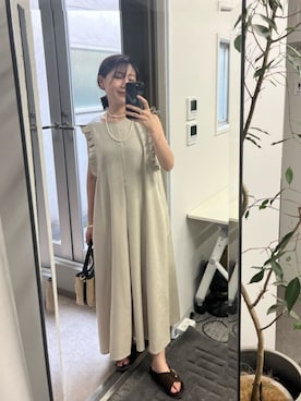 「EVOL（イーボル）のアイテム」を使った、undixcors_officialさん（骨格ウェーブ・レディース・162cm）の春コーディネート