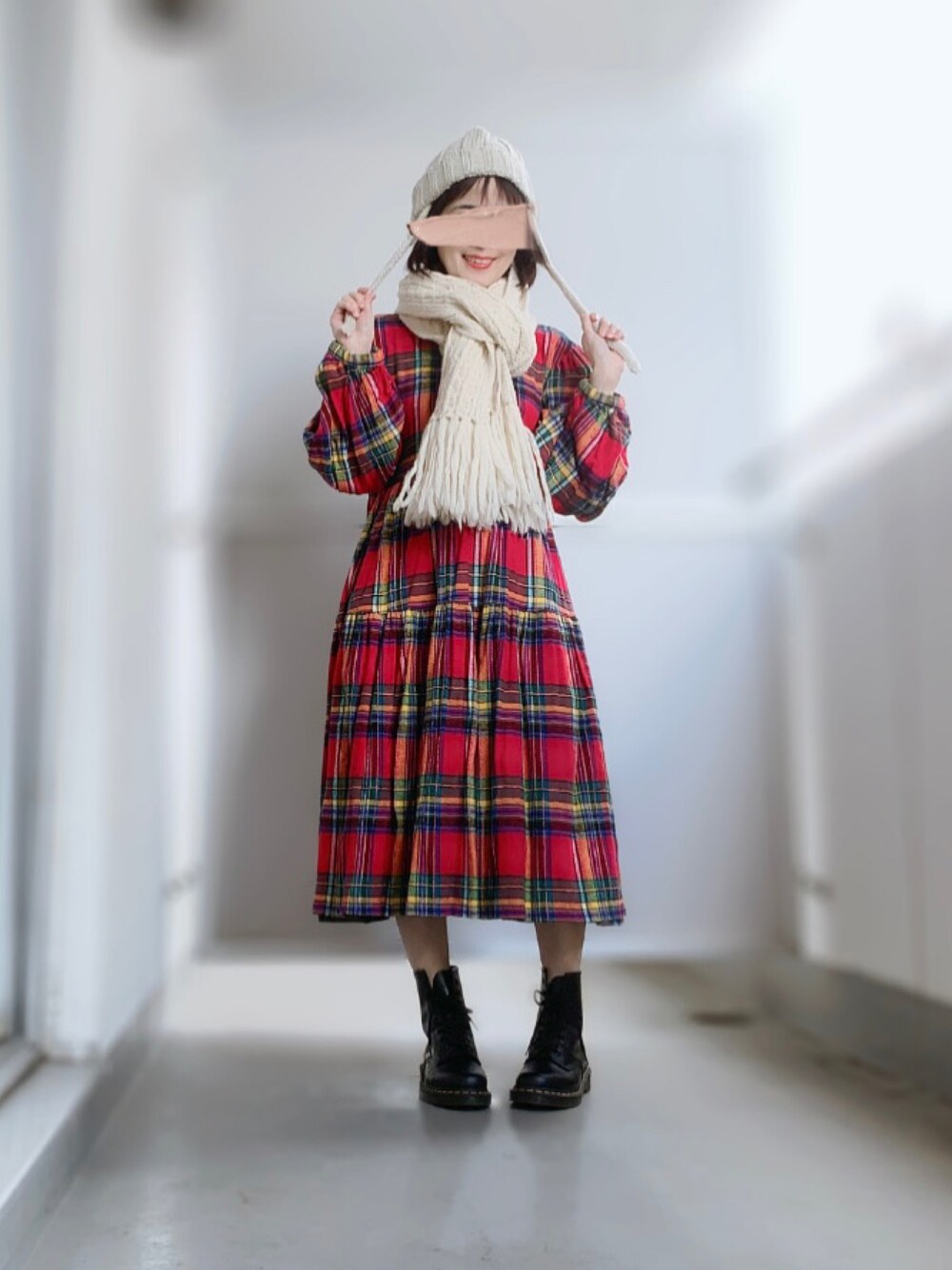 CandyStripper HOLY NIGHT ワンピース チェック Candy Stripper（キャンディストリッパー）の「HOLY NIGHT