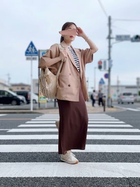 「VIS（ビス）のアイテム」を使った、ぱぴさん（レディース・152cm）の夏コーディネート