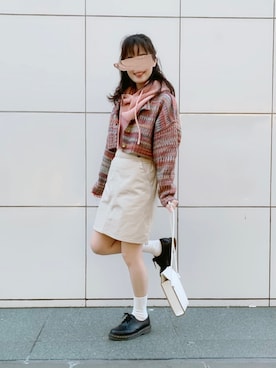 「REDYAZEL（レディアゼル）のアイテム」を使った、ぱぴさん（レディース・152cm）の冬コーディネート
