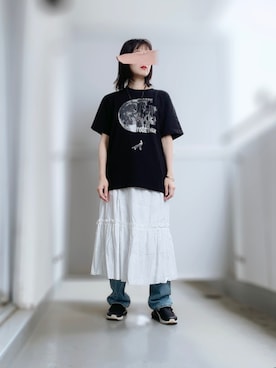 「さらっと晴れやかスナップ」｜ぱぴさん（レディース・152cm）の夏コーディネート