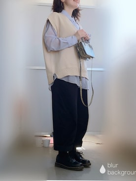 「アイテム（ドレスシューズ）」を使った、ぱぴさん（レディース・152cm）の春コーディネート