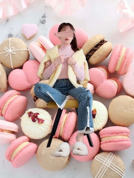 「dazzlin（ダズリン）のアイテム」を使った、ぱぴさん（レディース・152cm）の春コーディネート