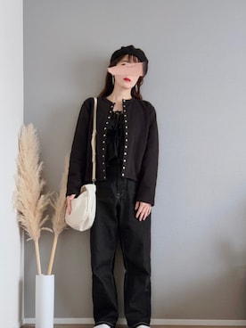 「CA4LA（カシラ）のアイテム」を使った、ぱぴさん（レディース・152cm）の春コーディネート
