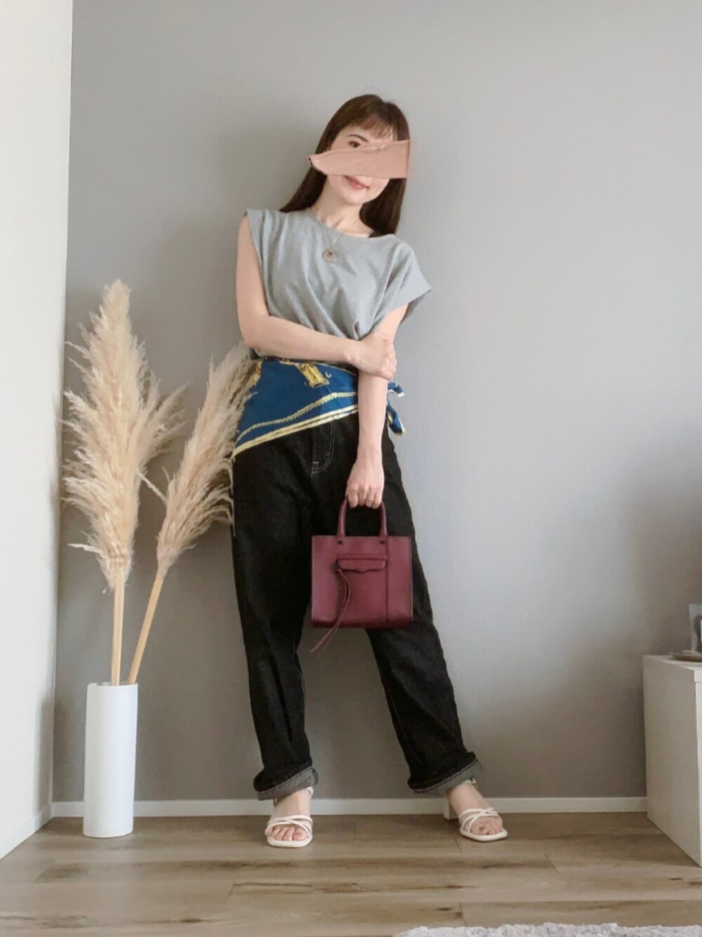 Haru 色無地 小紋 白橡色 フォーマル 式事 茶道着物 カジュアルコーデ