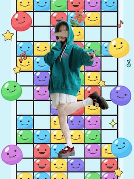 「Paragraph（パラグラフ）のアイテム」を使った、ぱぴさん（レディース・152cm）の冬コーディネート