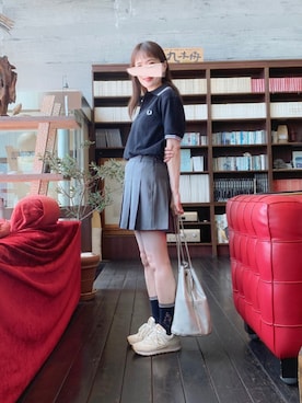 「アイテム（その他、ホワイト系）」を使った、ぱぴさん（レディース・152cm）の夏コーディネート