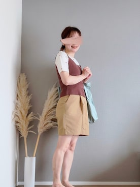 「アイテム（アンサンブル）」を使った、ぱぴさん（レディース・152cm）の夏コーディネート
