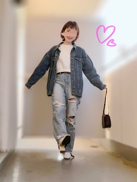 「axes femme（アクシーズファム）のアイテム（アクセサリー）」を使った、ぱぴさん（レディース・152cm）の秋コーディネート