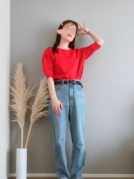 「アイテム（アクセサリー）」を使った、ぱぴさん（レディース・152cm）の夏コーディネート