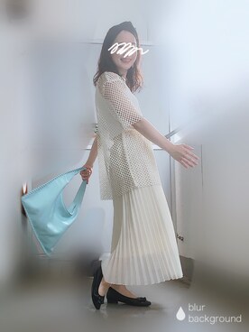 ショートスリーブメッシュTシャツ【MAISON SPECIAL/メゾンスペシャル