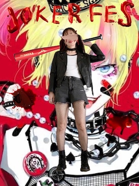 「アイテム（バレッタ/ヘアクリップ）」を使った、ぱぴさん（レディース・152cm）の秋コーディネート