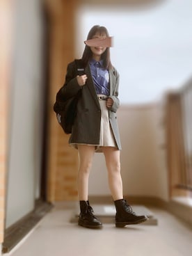 ぱぴさんの（Mardi Mercredi | マルディメクルディ）を使ったコーディネート