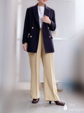 「Rouge vif（ルージュヴィフ）のアイテム（ジャケット/アウター）」を使った、ぱぴさん（レディース・152cm）の夏コーディネート