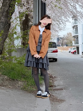 ぱぴさん（レディース・152cm）の春コーディネート