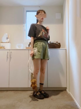 「アイテム（ドレスシューズ）」を使った、ぱぴさん（レディース・152cm）の夏コーディネート