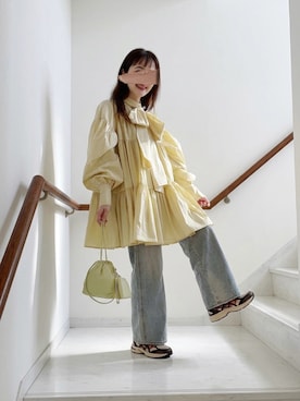 「3coins（3coins）のアイテム」を使った、ぱぴさん（レディース・152cm）の夏コーディネート