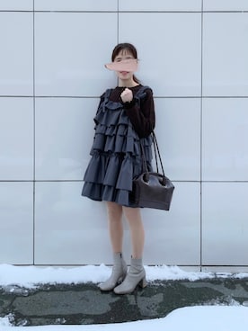 ぱぴさん（レディース・152cm）の冬コーディネート