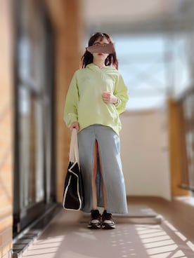 「COCO DEAL（ココディール）のアイテム」を使った、ぱぴさん（レディース・152cm）の夏コーディネート