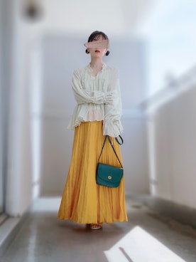 「MIMI BERRY（ミミベリー）のアイテム」を使った、ぱぴさん（レディース・152cm）の夏コーディネート