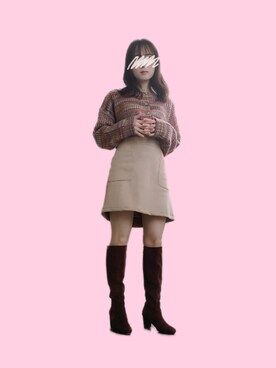 「REDYAZEL（レディアゼル）のアイテム」を使った、ぱぴさん（レディース・152cm）の春コーディネート