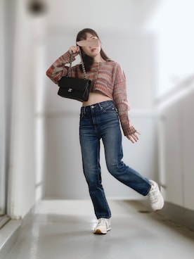 「REDYAZEL（レディアゼル）のアイテム」を使った、ぱぴさん（レディース・152cm）の春コーディネート