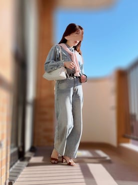 「WEGO（ウィゴー）のアイテム（パンツ）」を使った、ぱぴさん（レディース・152cm）の秋コーディネート