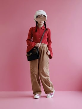 「アイテム（その他）」を使った、ぱぴさん（レディース・152cm）の冬コーディネート