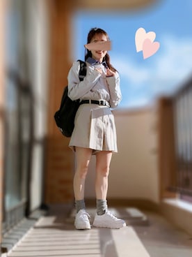 「アイテム（その他）」を使った、ぱぴさん（レディース・152cm）の秋コーディネート