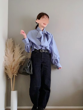 「アイテム（イヤリング（片耳用））」を使った、ぱぴさん（レディース・152cm）の冬コーディネート