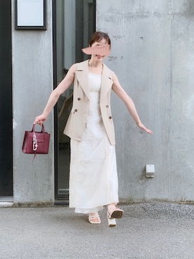 「アイテム（スマホグッズ）」を使った、ぱぴさん（レディース・152cm）の夏コーディネート