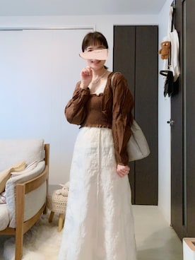 「キャミソール」｜ぱぴさん（レディース・152cm）の夏コーディネート