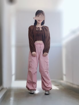 「さらっと晴れやかスナップ」｜ぱぴさん（レディース・152cm）の夏コーディネート