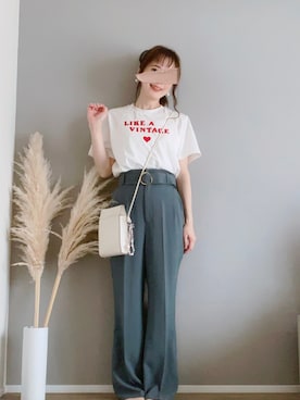 「アイテム（PC・スマホグッズ/家電）」を使った、ぱぴさん（レディース・152cm）の夏コーディネート