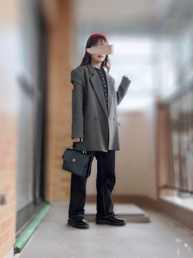 「agnes b.（アニエスベー）のアイテム」を使った、ぱぴさん（レディース・152cm）の春コーディネート