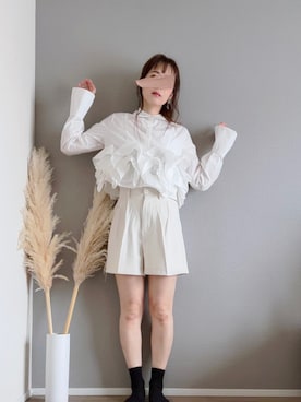 「dazzlin（ダズリン）のアイテム」を使った、ぱぴさん（レディース・152cm）の夏コーディネート