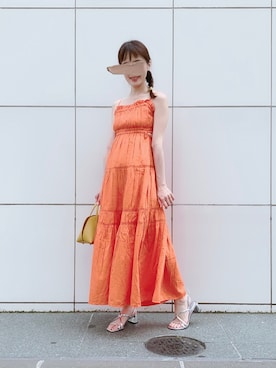 「CHARLES & KEITH（チャールズ & キース）のアイテム」を使った、ぱぴさん（レディース・152cm）の夏コーディネート