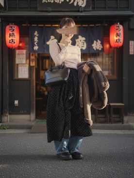 ぱぴさん（レディース・152cm）の冬コーディネート