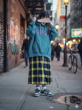 「アイテム（その他）」を使った、ぱぴさん（レディース・152cm）の秋コーディネート