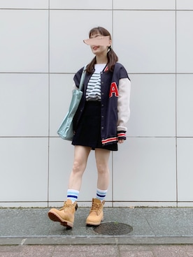 「アイテム（その他）」を使った、ぱぴさん（レディース・152cm）の秋コーディネート
